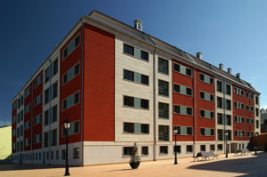 Edificio "Paxariños". Construcciones Neira Pérez. Lugo
