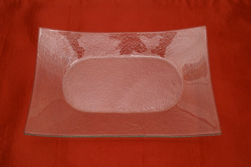Plato alas rectangular 18x28 cm.